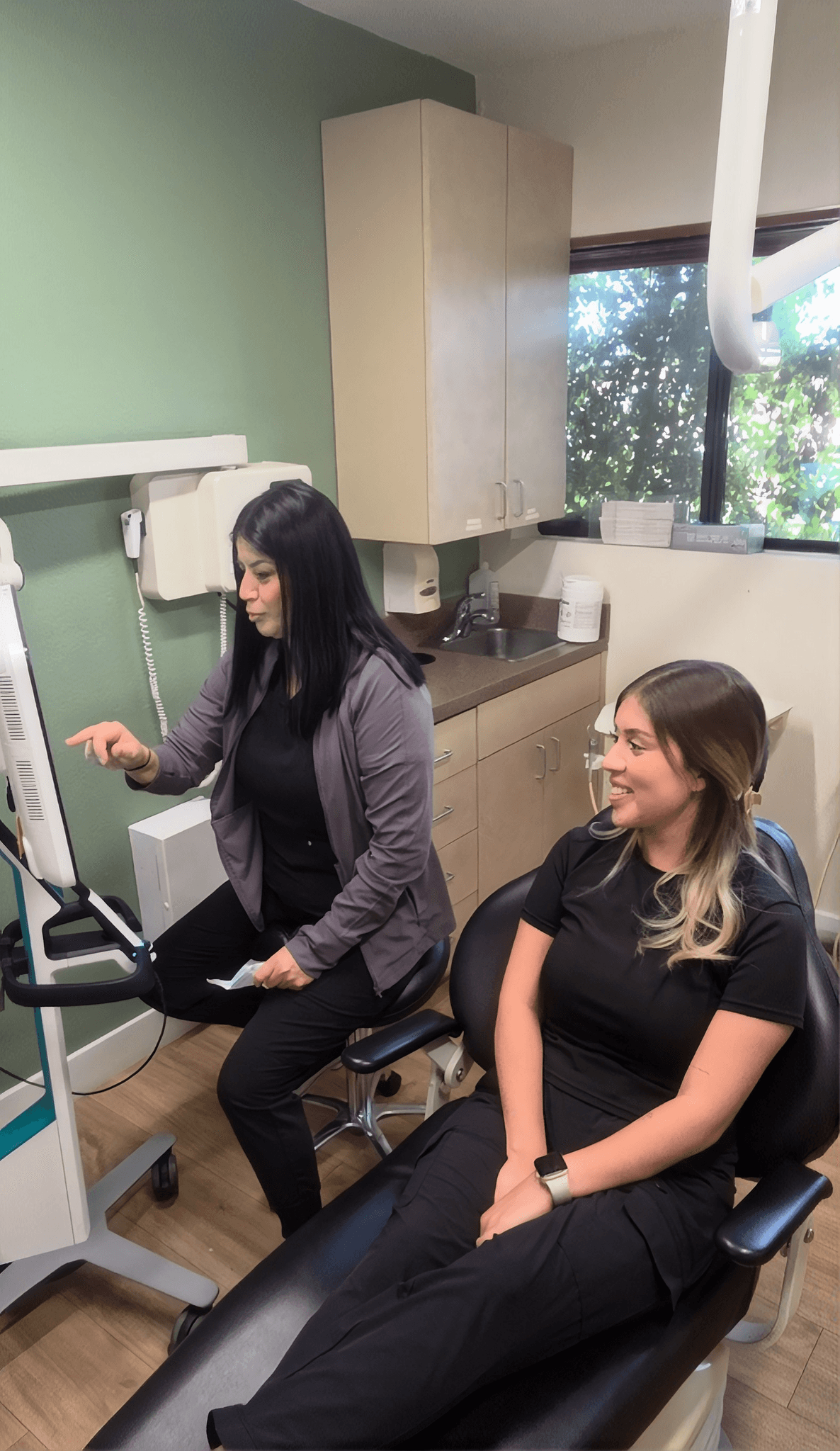 Patient receiving care at Clear Sky Dental Care